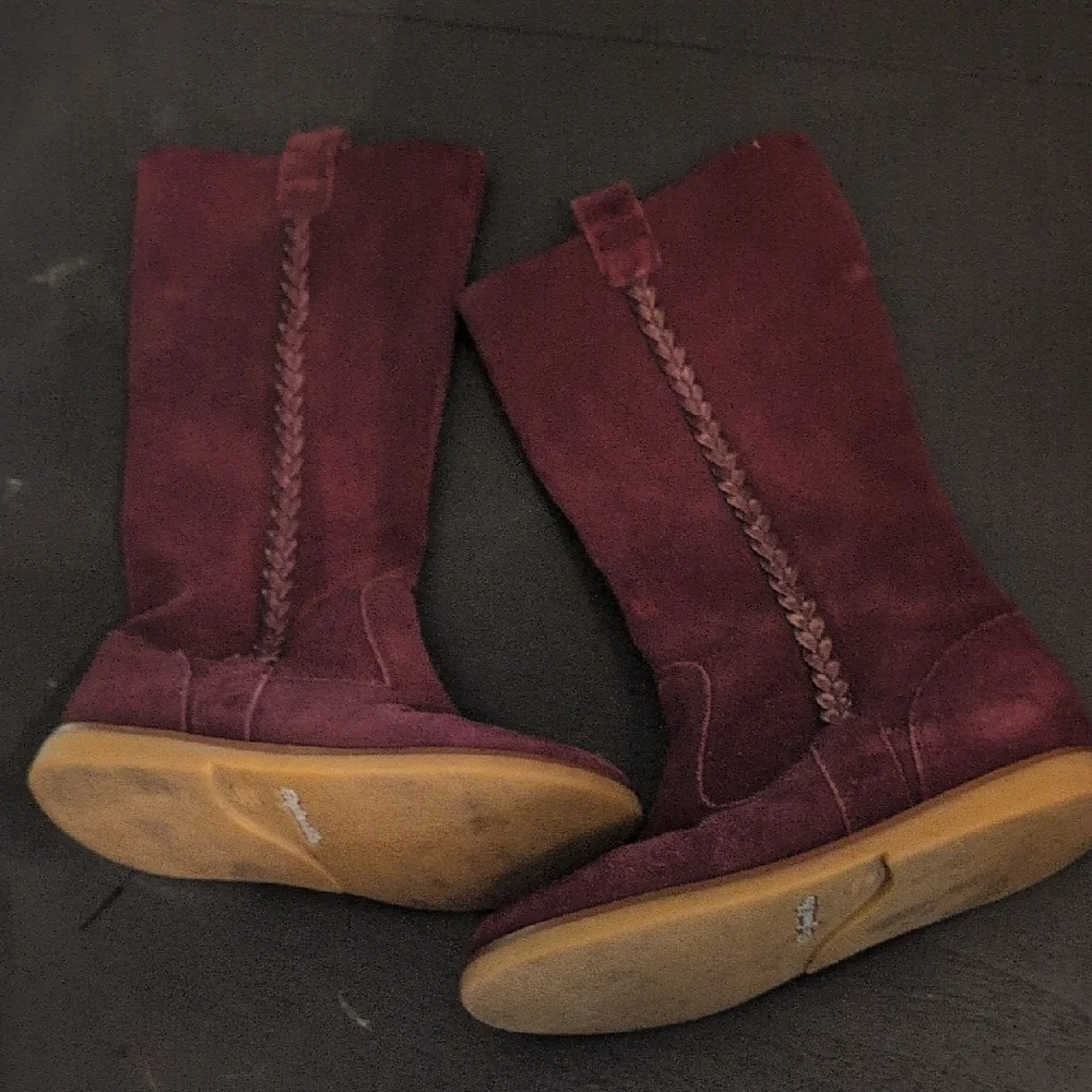 Elephantito Suede Girls Boots Comfortable